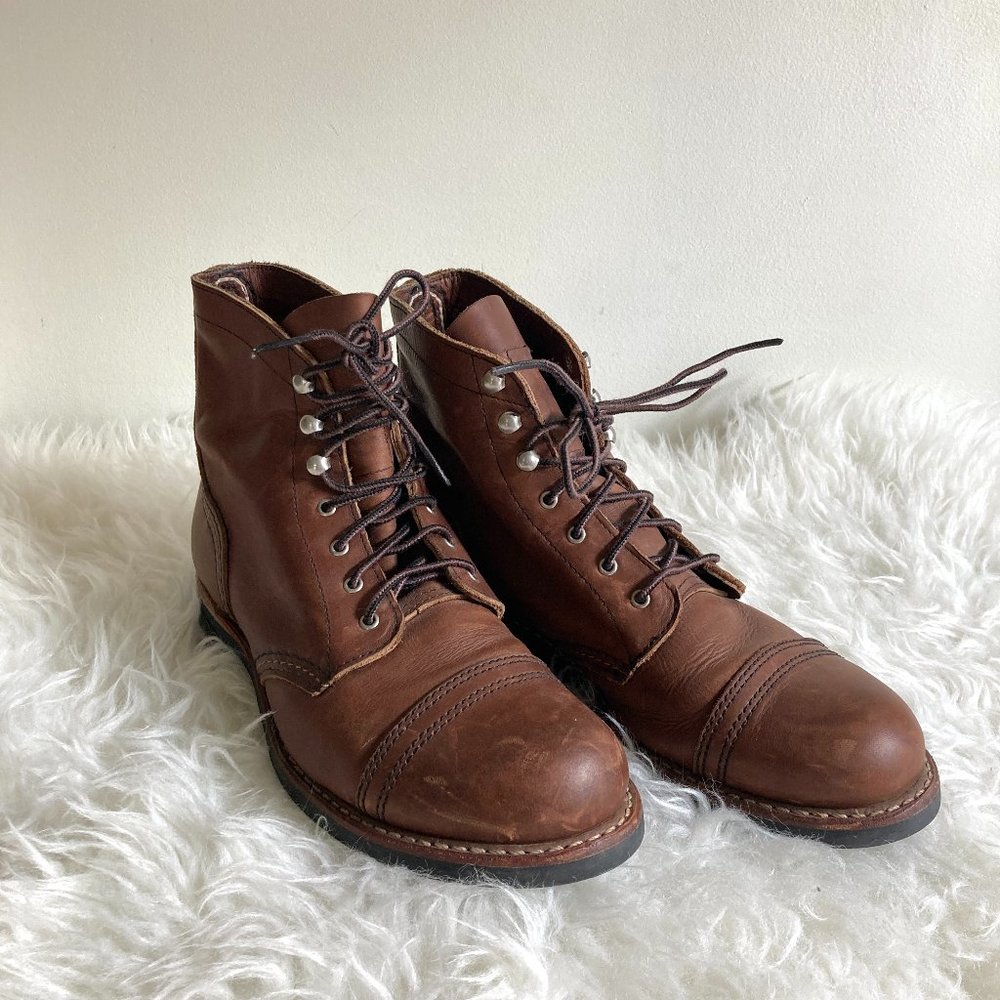 Red Wing Heritage Iron Ranger Women's Boots Size 9
